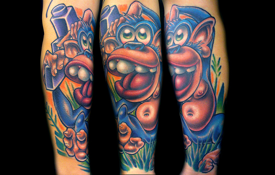Tattoos - Josh Woods - black 13 Tattoo,Nashville TN